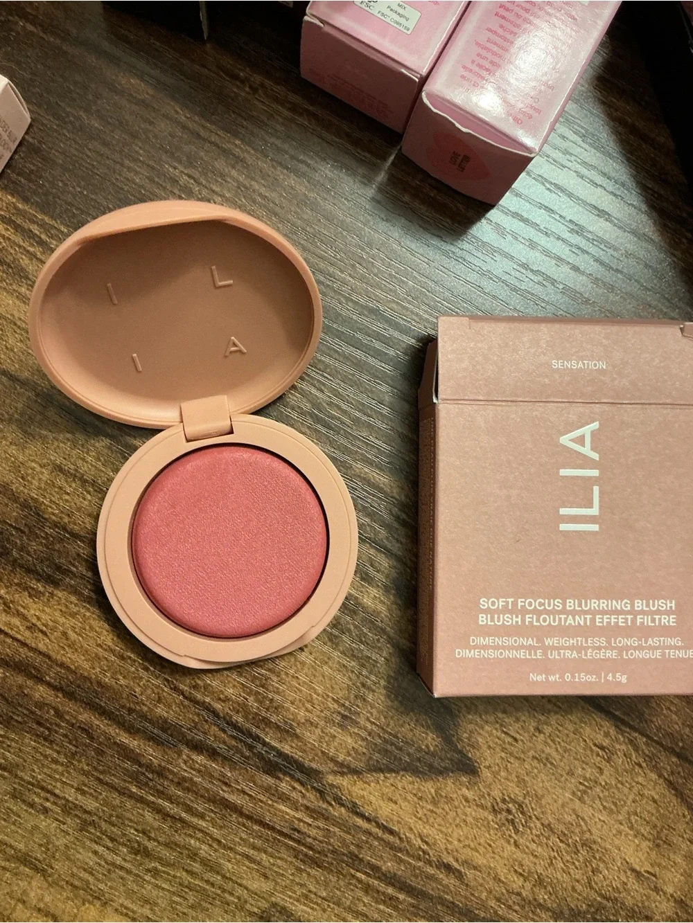 ILIA Soft Focus Blurring Blush — Rose Coral
